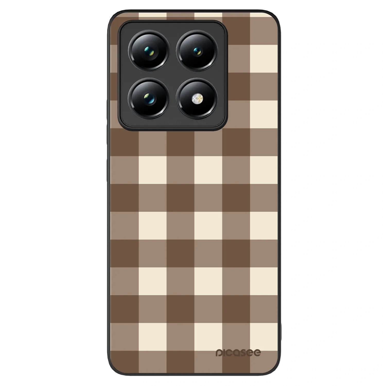 Picasee ULTIMATE CASE za Xiaomi 14T Pro - Brown grid