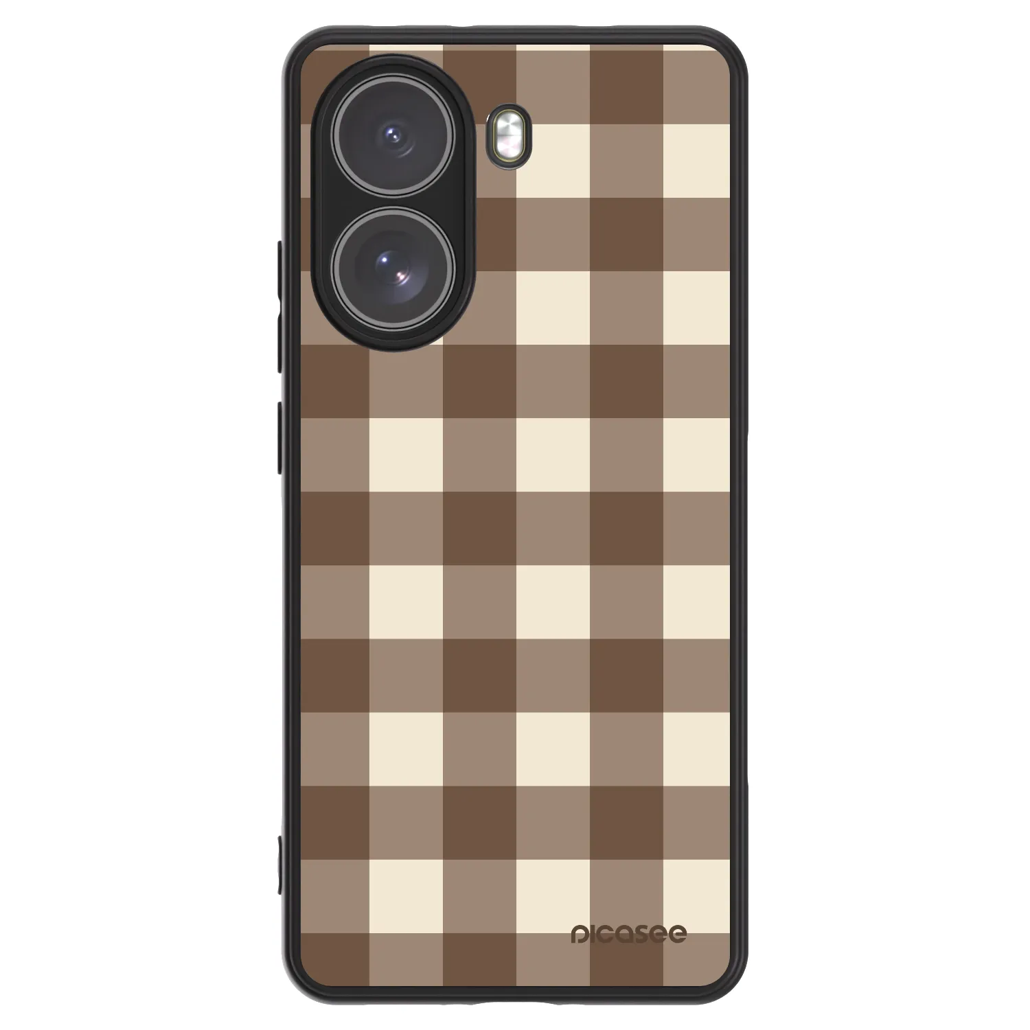 Picasee ULTIMATE CASE za Xiaomi Poco X7 - Brown grid