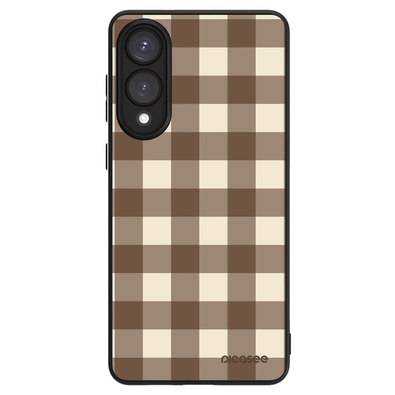 Picasee ULTIMATE CASE za Samsung Galaxy S25 Edge 5G - Brown grid
