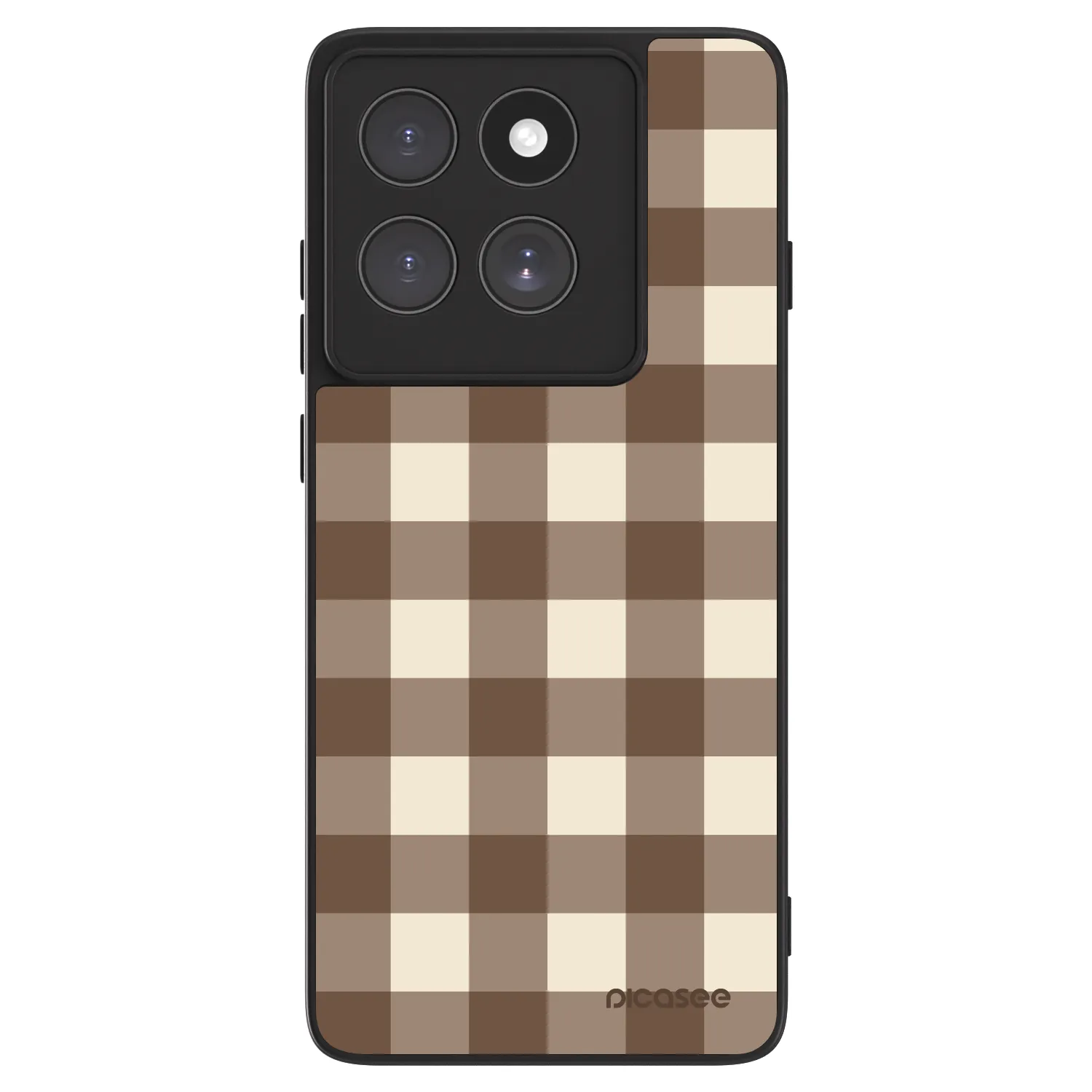 Picasee ULTIMATE CASE za Motorola Edge 60 Fusion - Brown grid