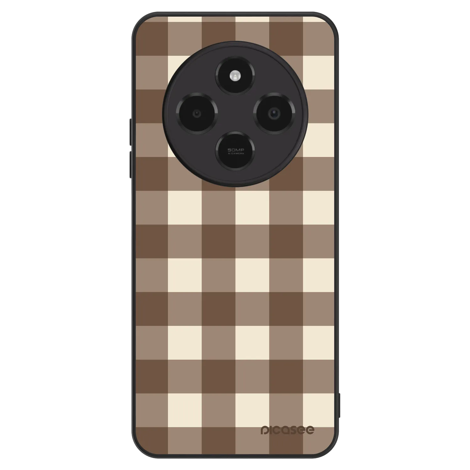 Picasee ULTIMATE CASE za Xiaomi Poco C75 - Brown grid