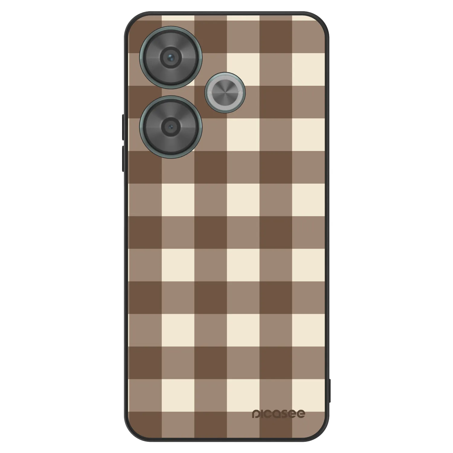 Picasee ULTIMATE CASE za Xiaomi Poco F6 - Brown grid