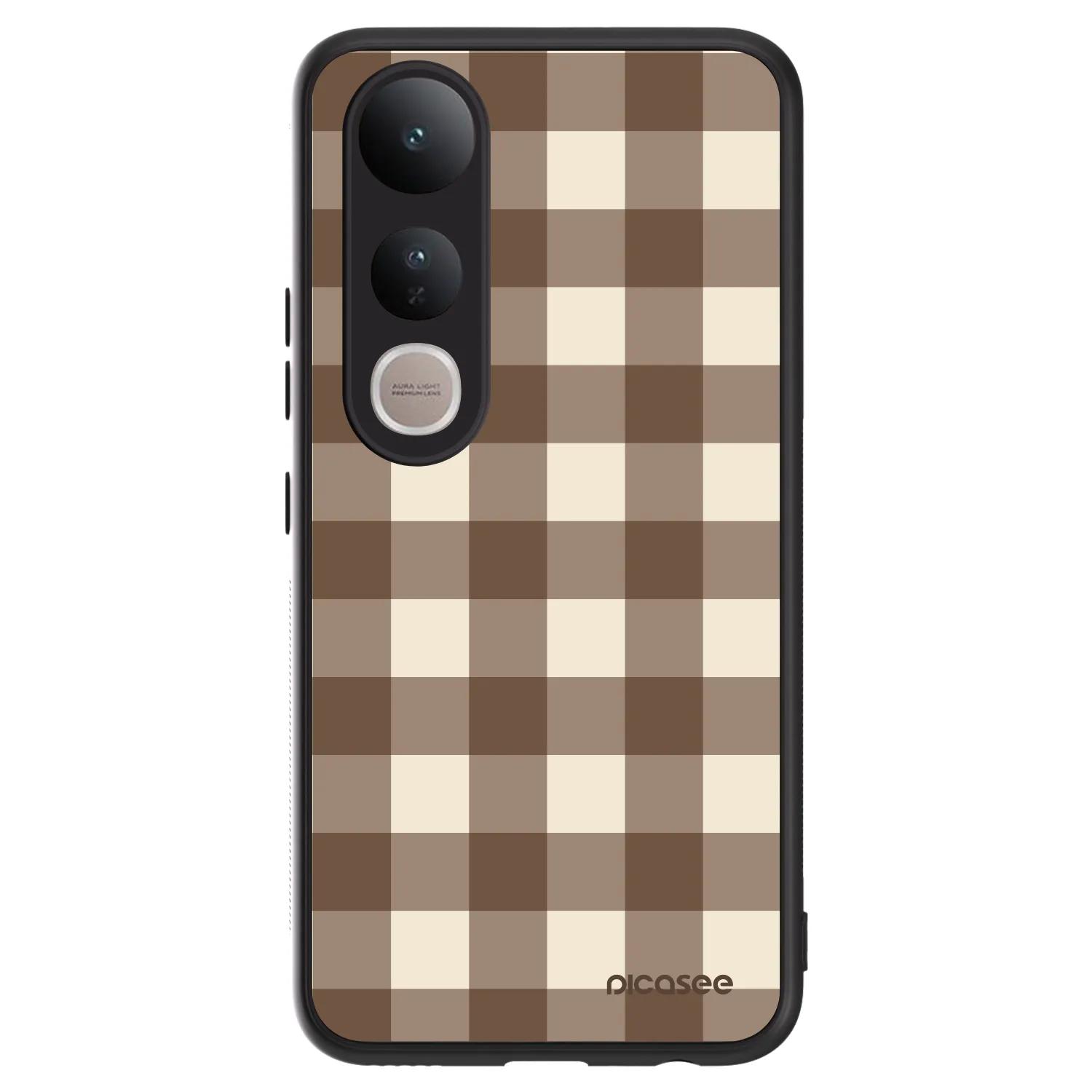 Picasee ULTIMATE CASE za Vivo V50 Lite 5G - Brown grid