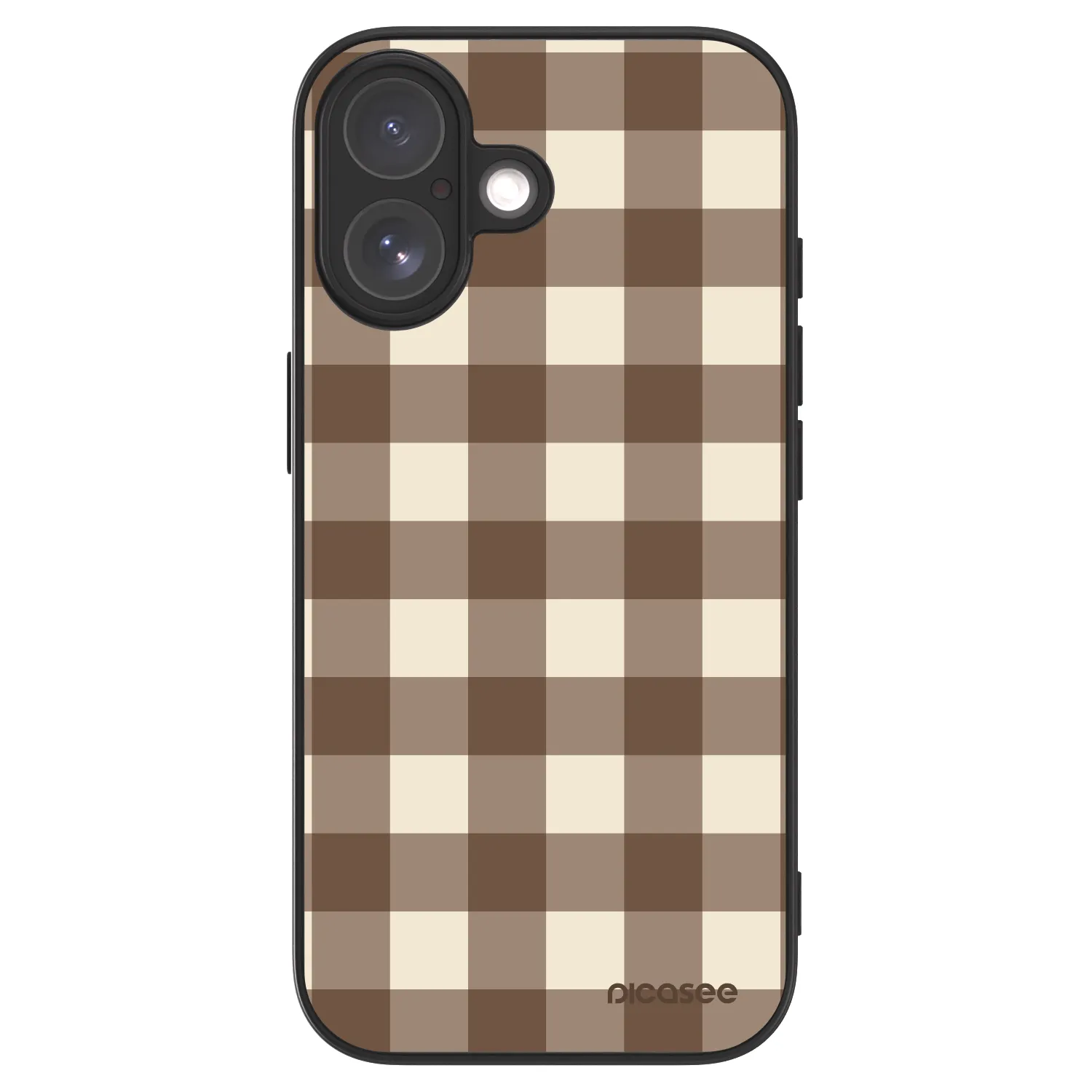 Picasee ULTIMATE CASE MagSafe za Apple iPhone 17 - Brown grid
