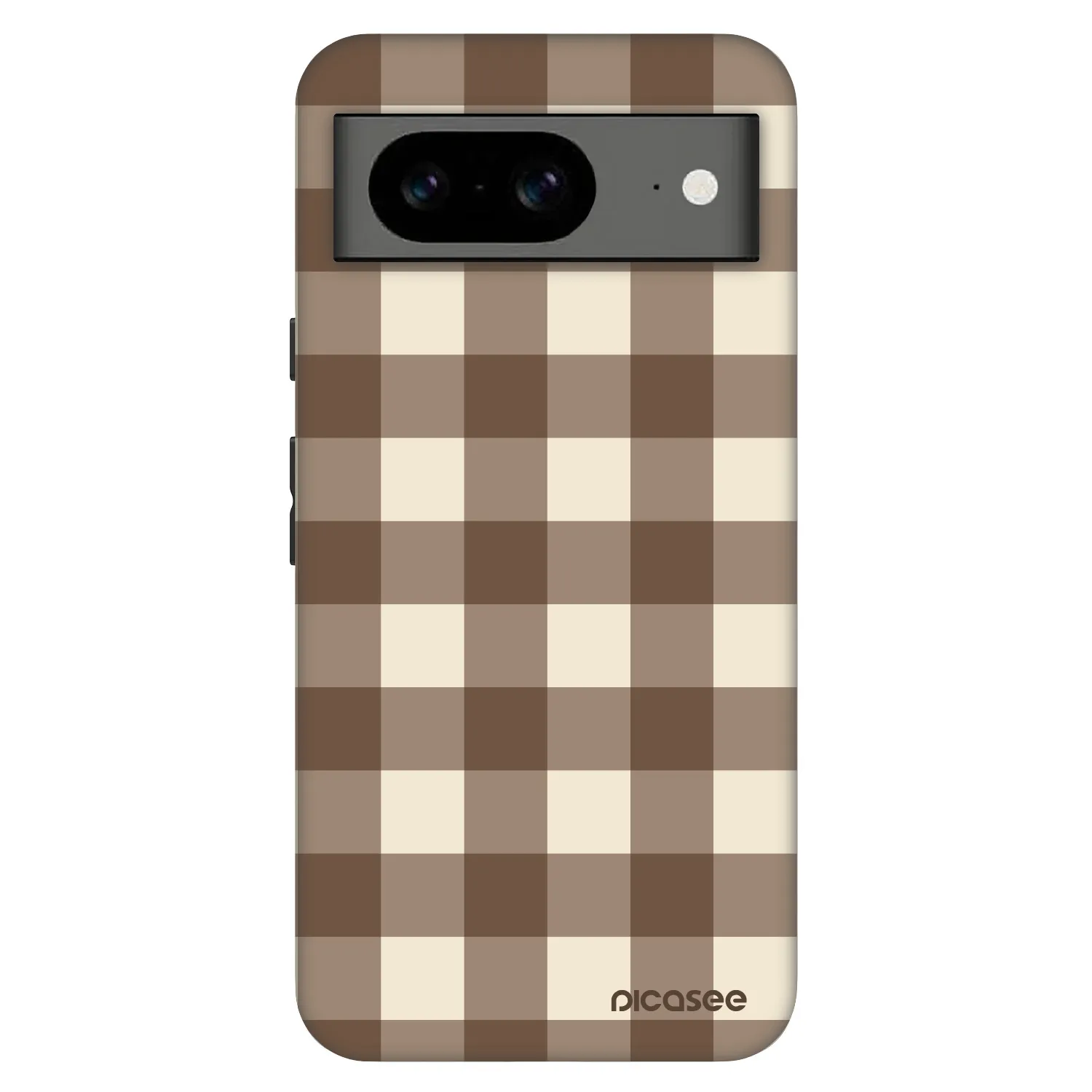 Picasee Fashion Case za Google Pixel 8 Pro - Brown grid