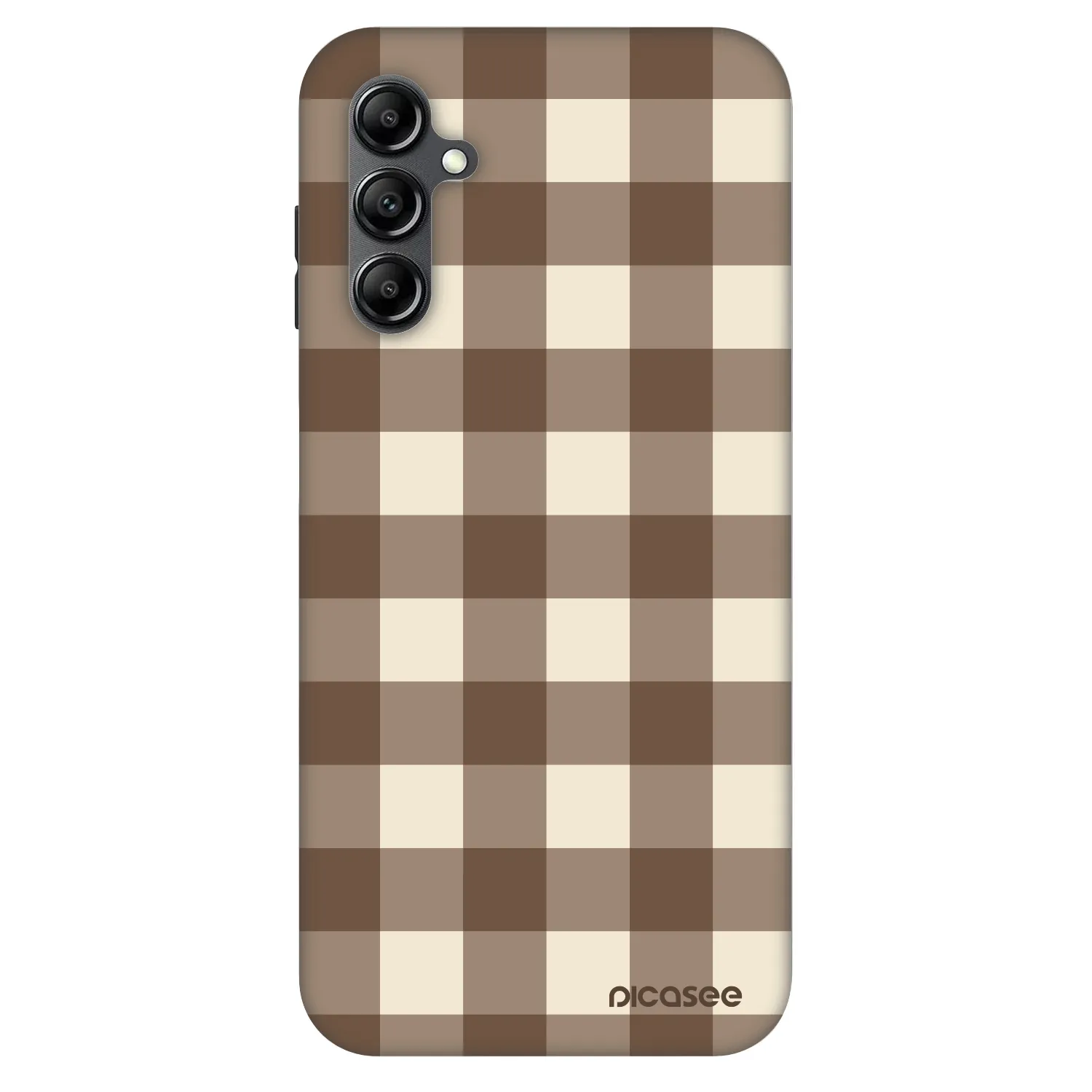 Picasee Fashion Case za Samsung Galaxy A16 5G - Brown grid