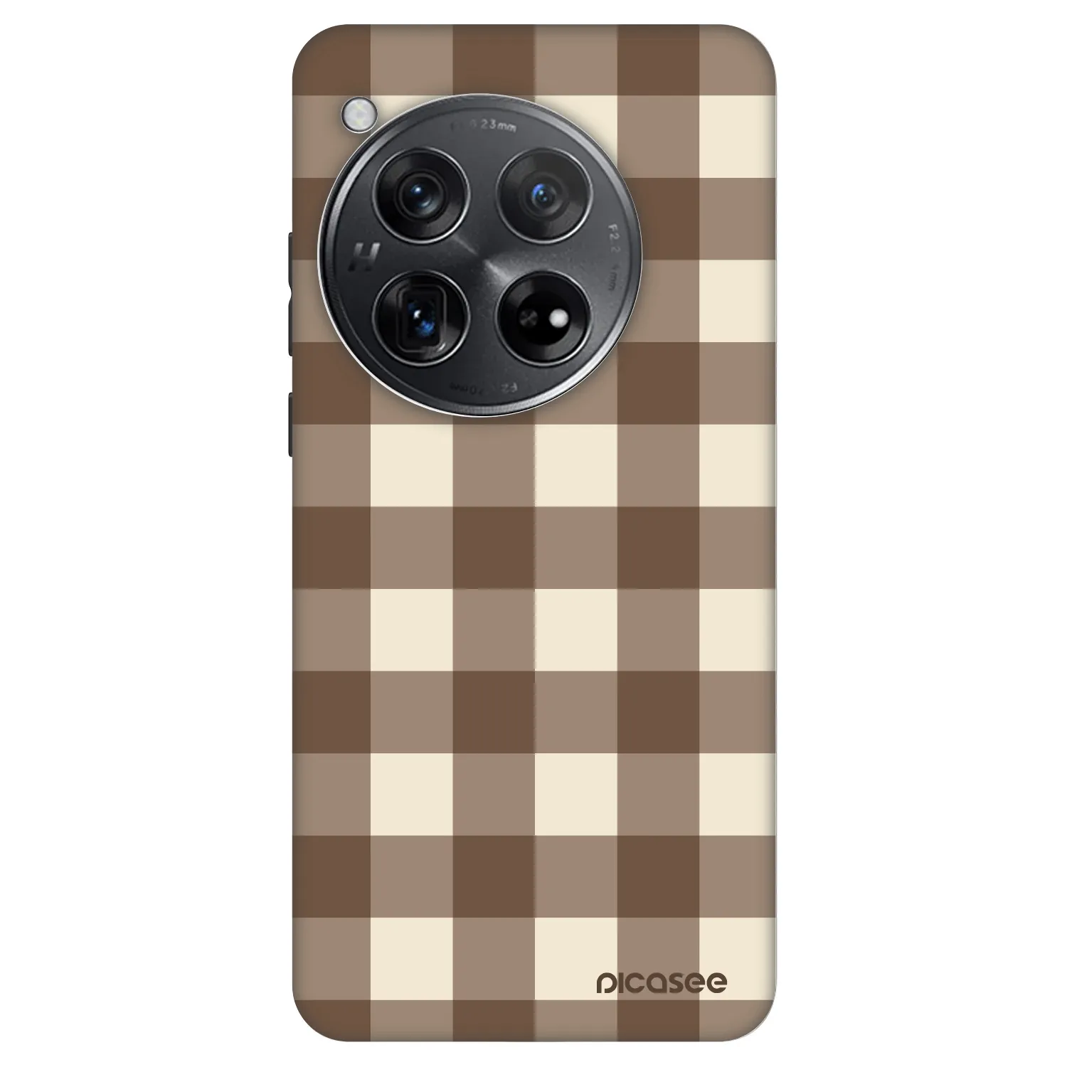 Picasee Fashion Case za OnePlus 12 5G - Brown grid