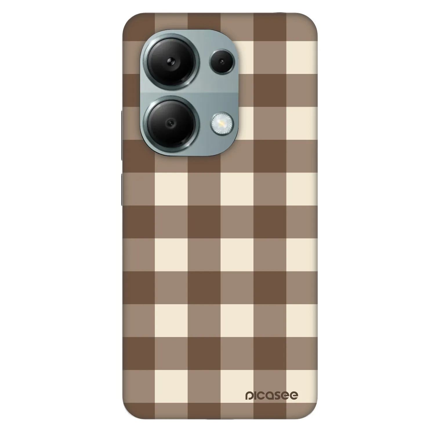 Picasee Fashion Case za Xiaomi Redmi Note 13 Pro 4G - Brown grid