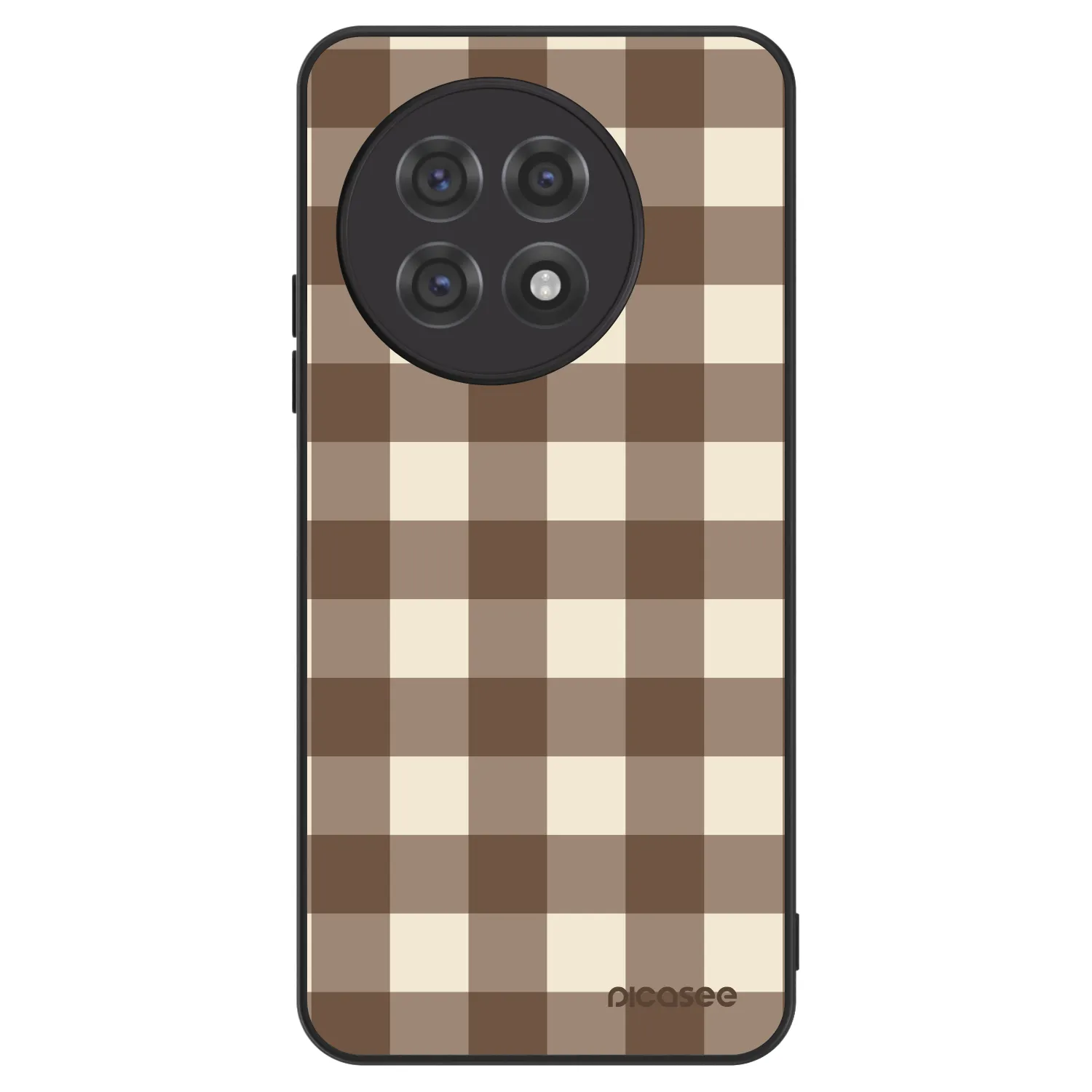 Picasee ULTIMATE CASE za OnePlus 13R 5G - Brown grid