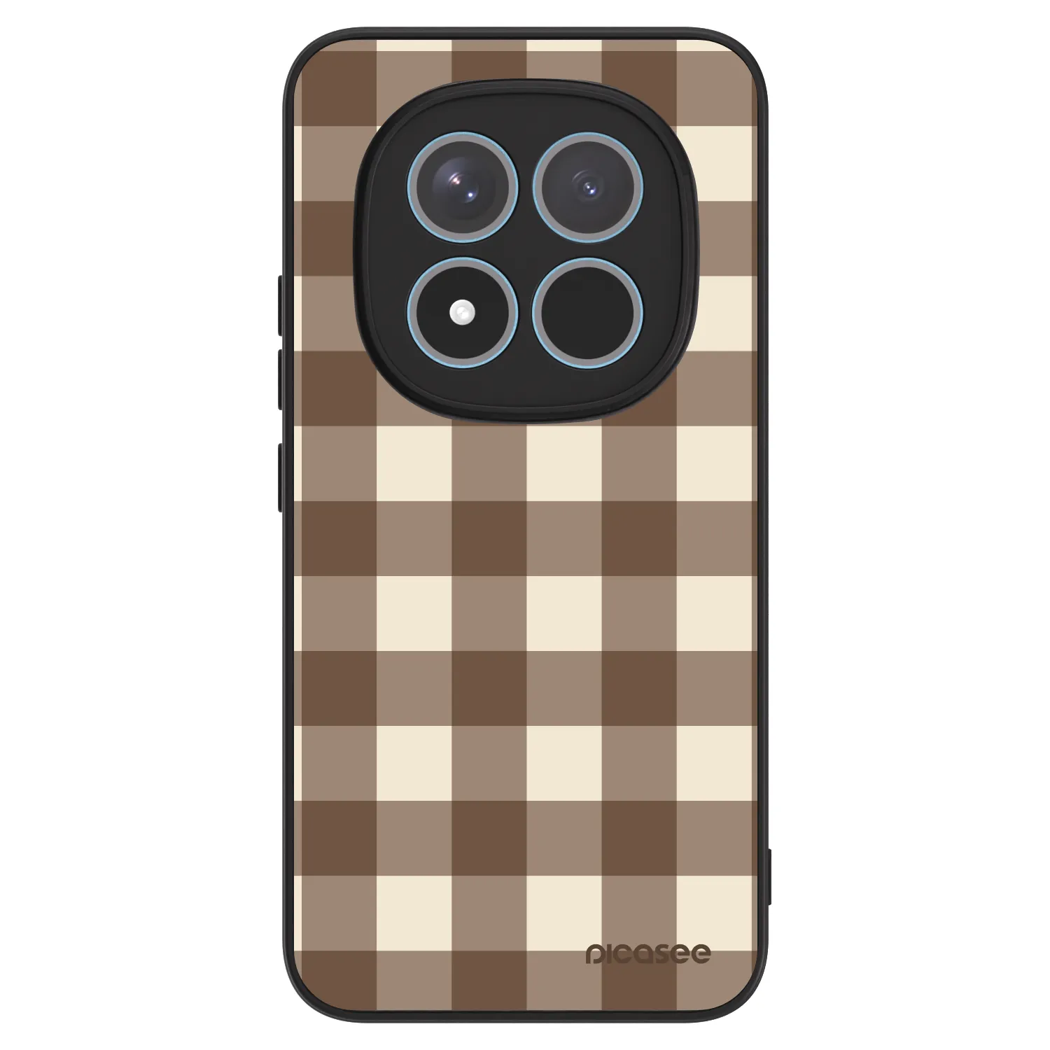 Picasee ULTIMATE CASE za Xiaomi Redmi Note 15 Pro+ - Brown grid