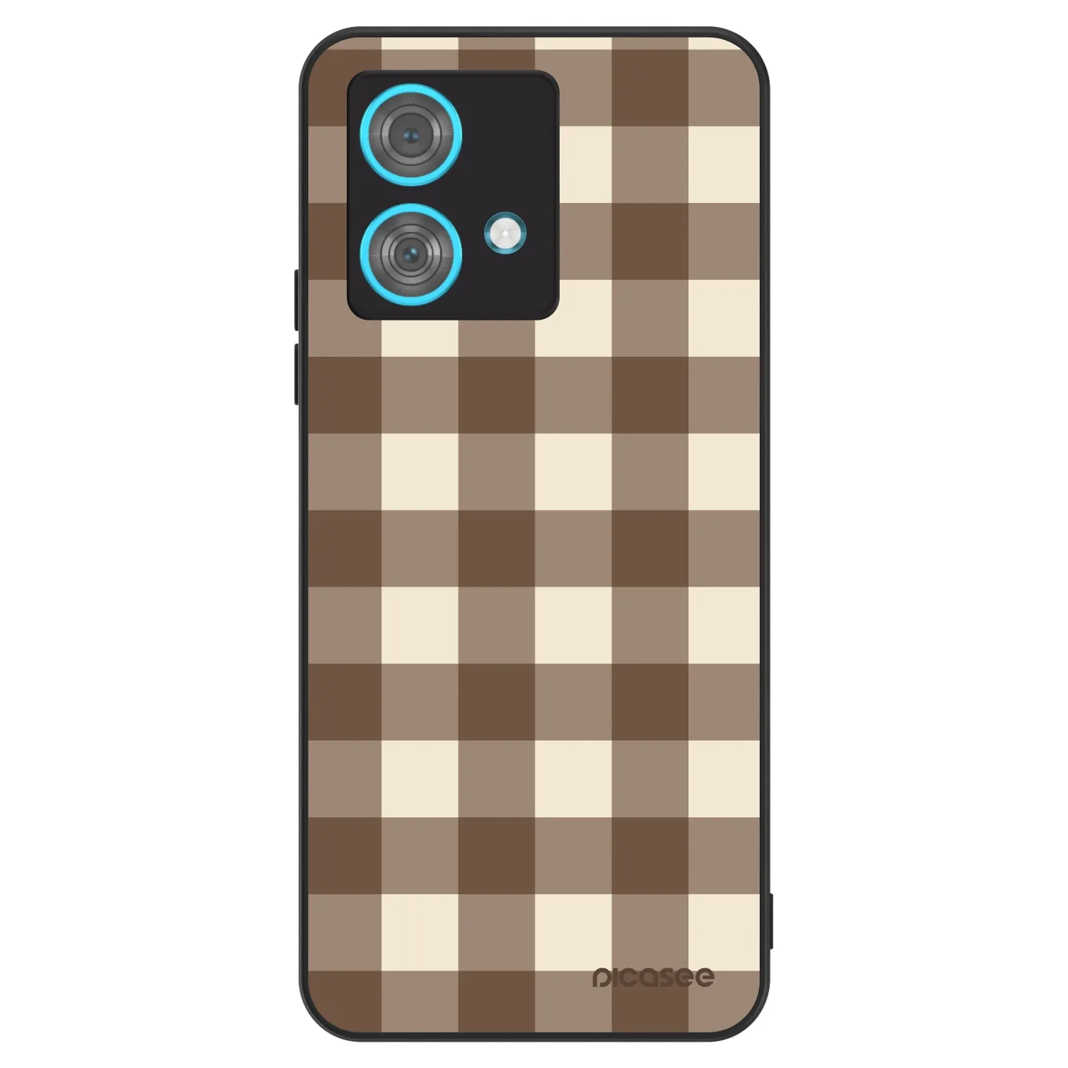 Picasee ULTIMATE CASE za Motorola Edge 40 Neo - Brown grid