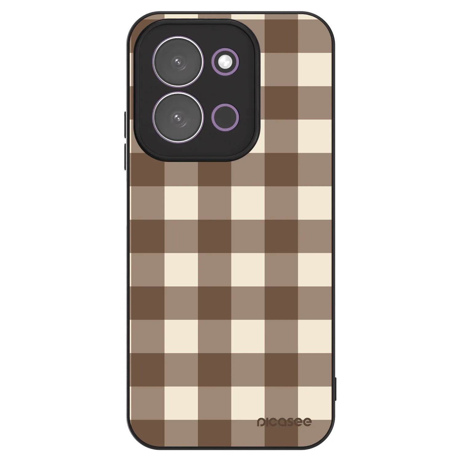 Picasee ULTIMATE CASE za Xiaomi Redmi 15C 5G - Brown grid