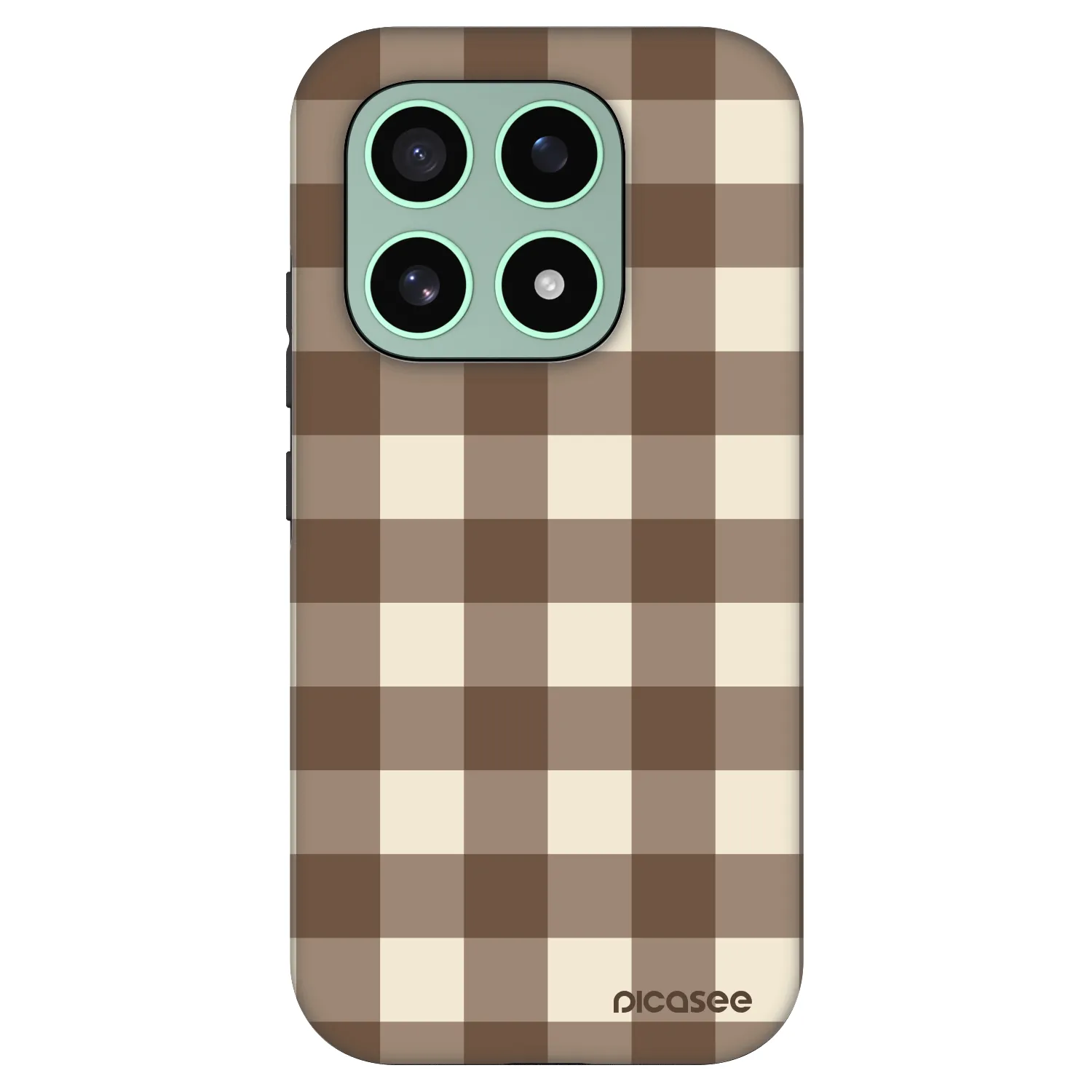 Picasee Fashion Case za Xiaomi 17 - Brown grid