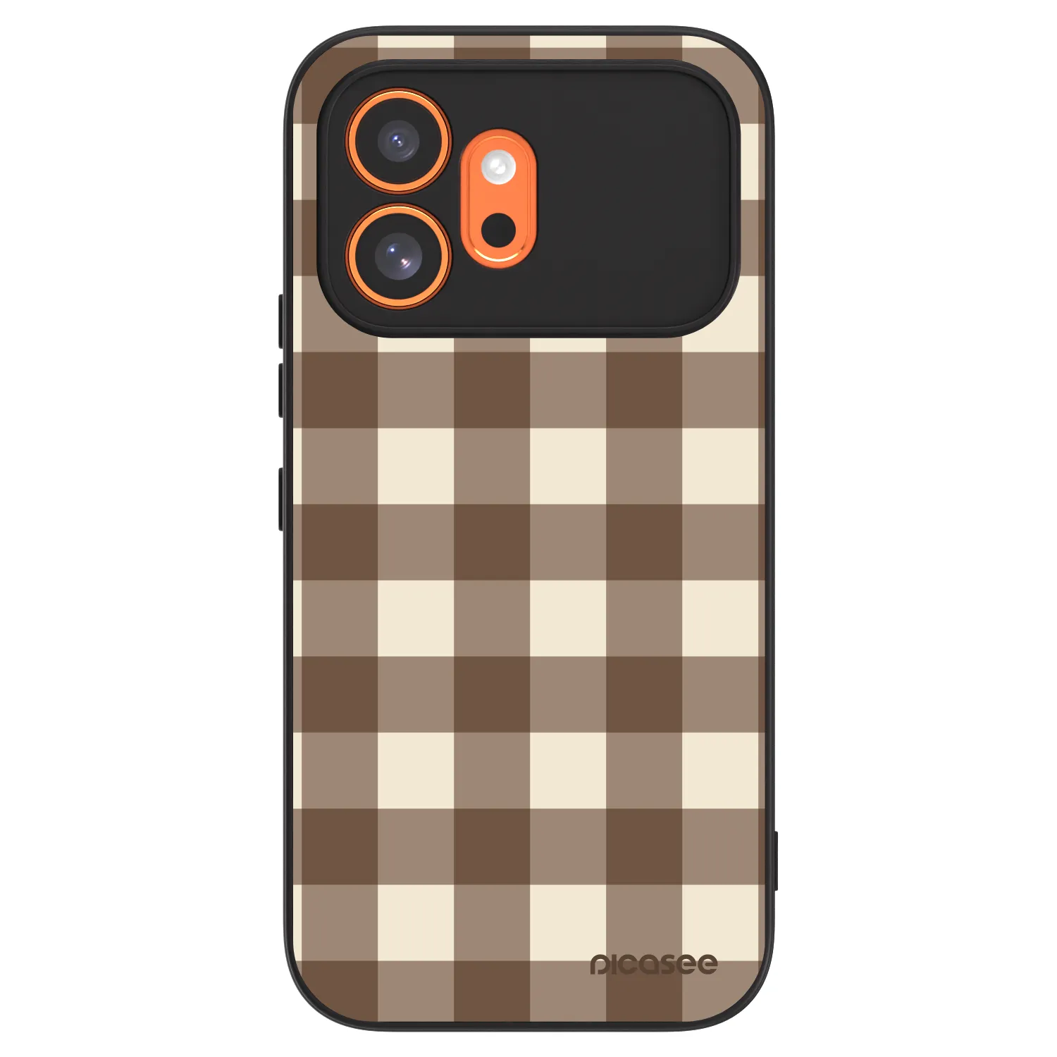 Picasee ULTIMATE CASE za Honor 600 - Brown grid
