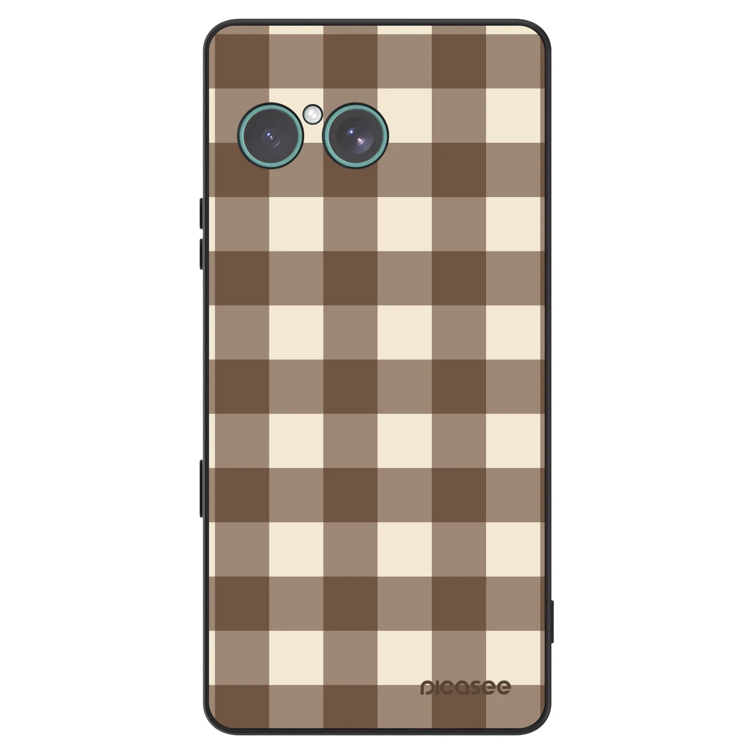 Picasee ULTIMATE CASE za Sony Xperia 10 VII - Brown grid
