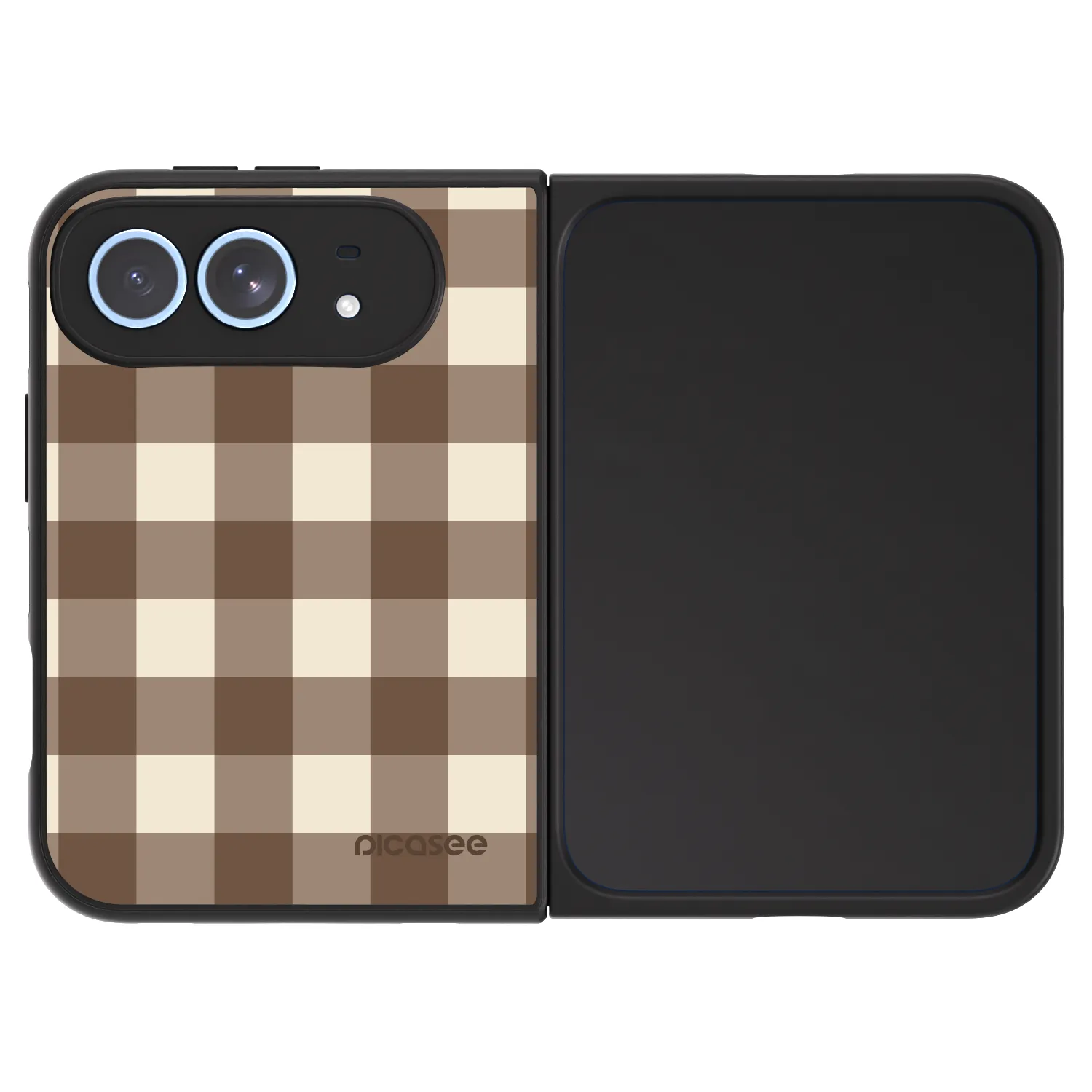 Picasee ULTIMATE CASE MagSafe za Apple iPhone Duo - Brown grid