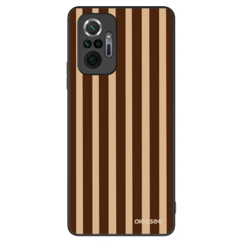 Maskica za Xiaomi Redmi Note 10 Pro - Brown lines