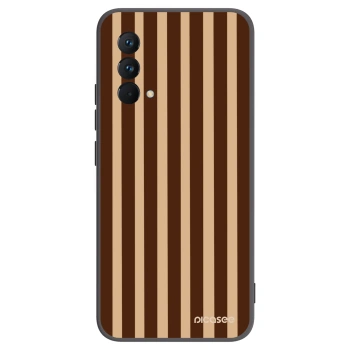 Picasee crna silikonska maskica za Realme GT Master Edition 5G - Brown lines