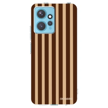 Picasee silikonska prozirna maskica za Xiaomi Redmi Note 12 4G - Brown lines