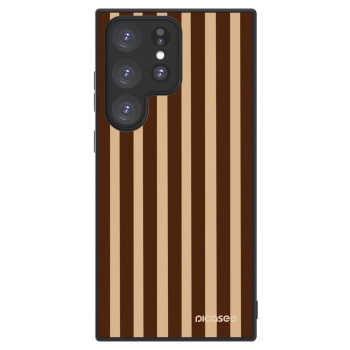 Picasee ULTIMATE CASE PowerShare za Samsung Galaxy S23 Ultra 5G - Brown lines