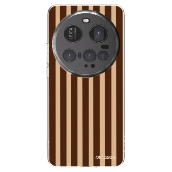 Picasee silikonska prozirna maskica za Xiaomi 15 Ultra - Brown lines