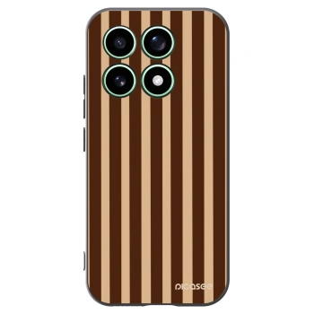 Picasee crna silikonska maskica za Xiaomi 17 - Brown lines