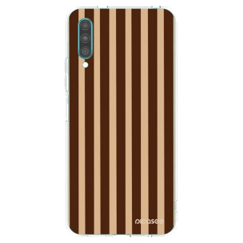 Picasee silikonska prozirna maskica za Samsung Galaxy A30s A307F - Brown lines