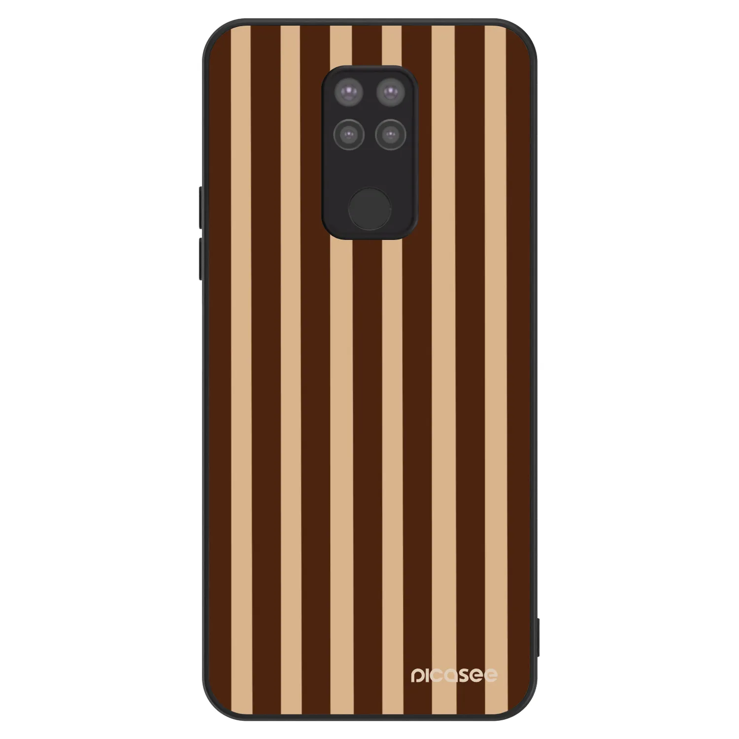 Picasee ULTIMATE CASE za Xiaomi Redmi Note 9 - Brown lines