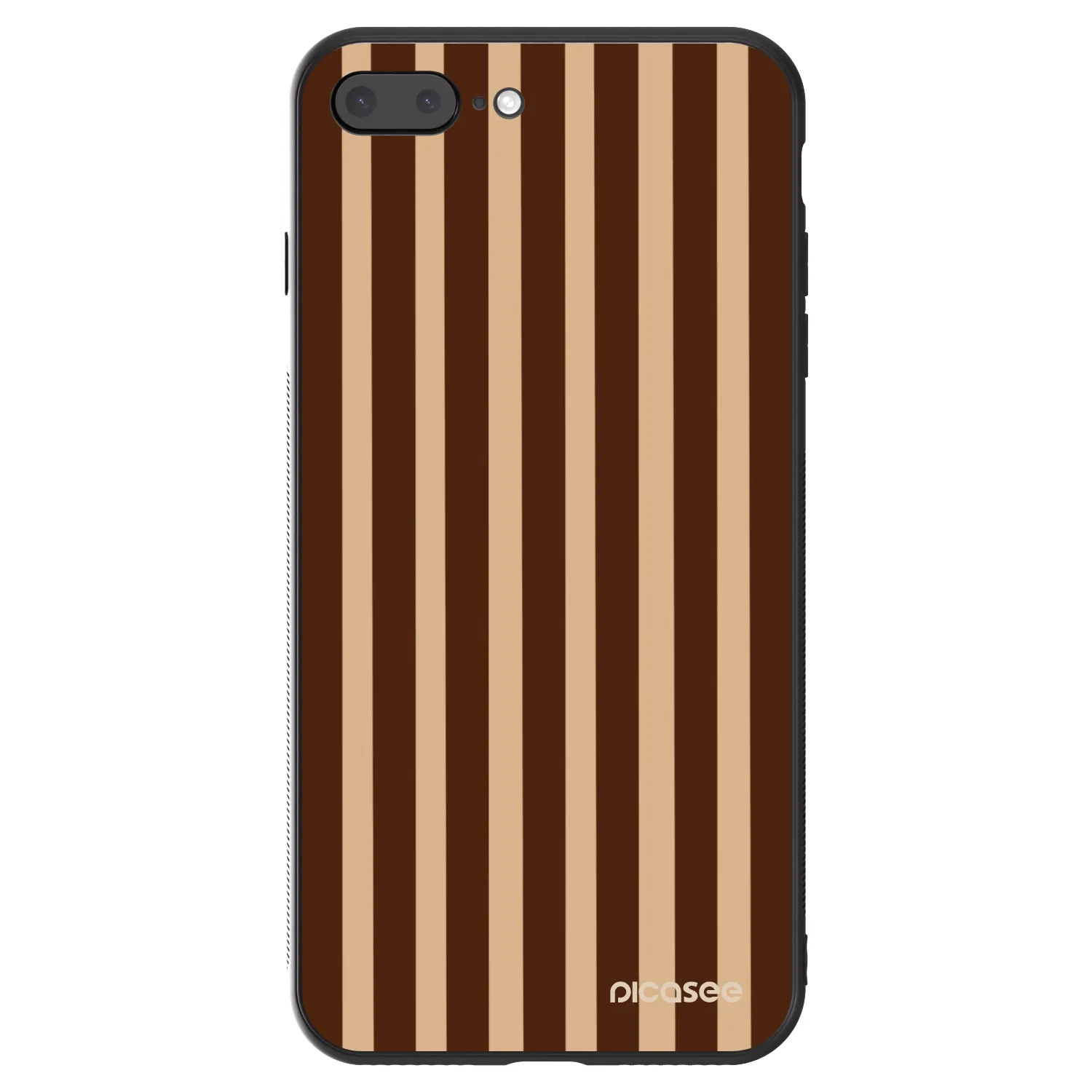 Picasee ULTIMATE CASE za Apple iPhone 7 Plus - Brown lines