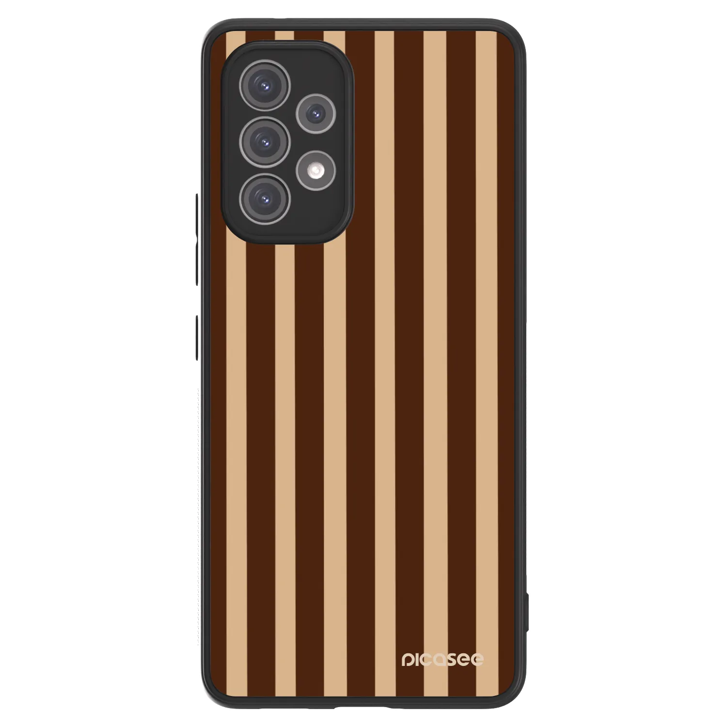 Picasee ULTIMATE CASE za Samsung Galaxy A52 5G A525F - Brown lines