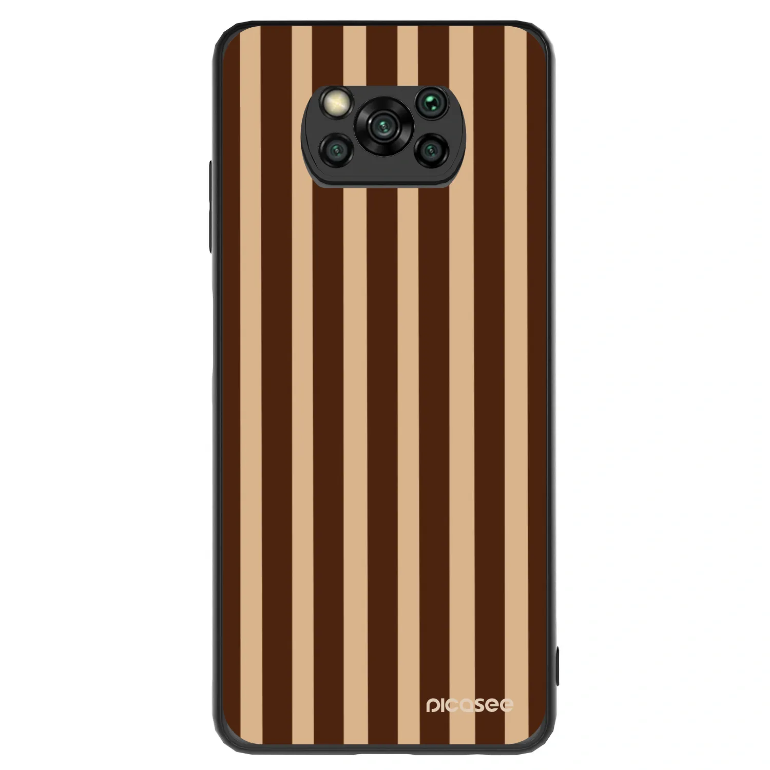 Picasee ULTIMATE CASE za Xiaomi Poco X3 - Brown lines
