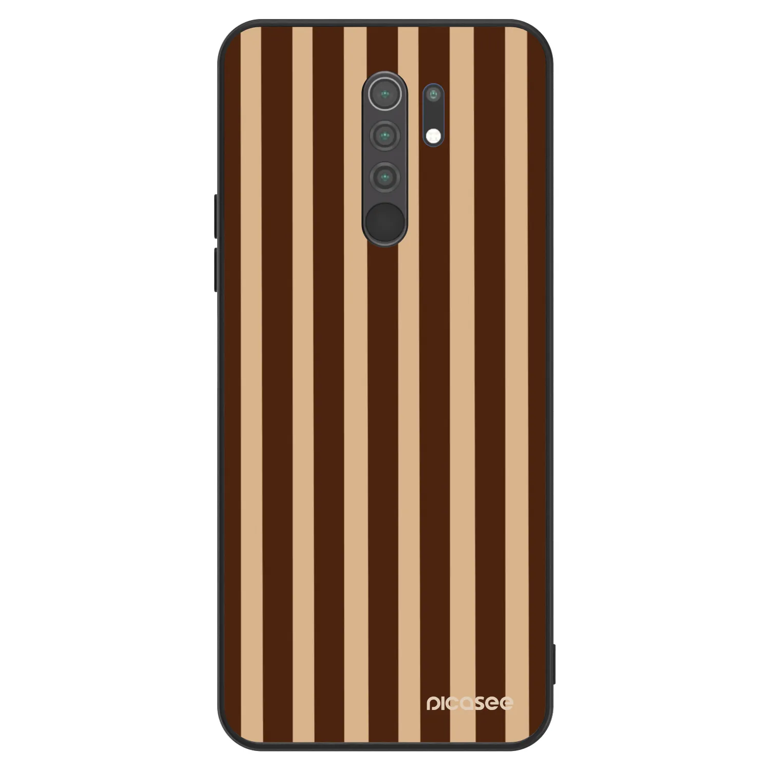 Picasee ULTIMATE CASE za Xiaomi Redmi 9 - Brown lines