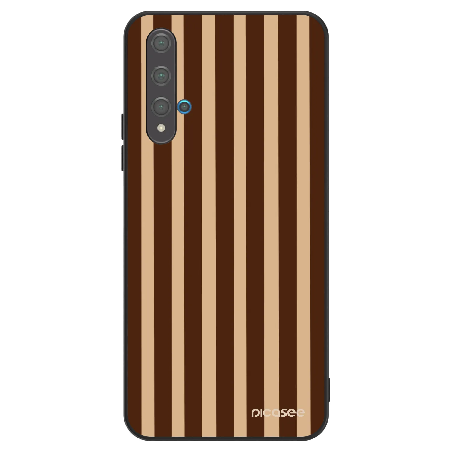 Picasee ULTIMATE CASE za Huawei Nova 5T - Brown lines