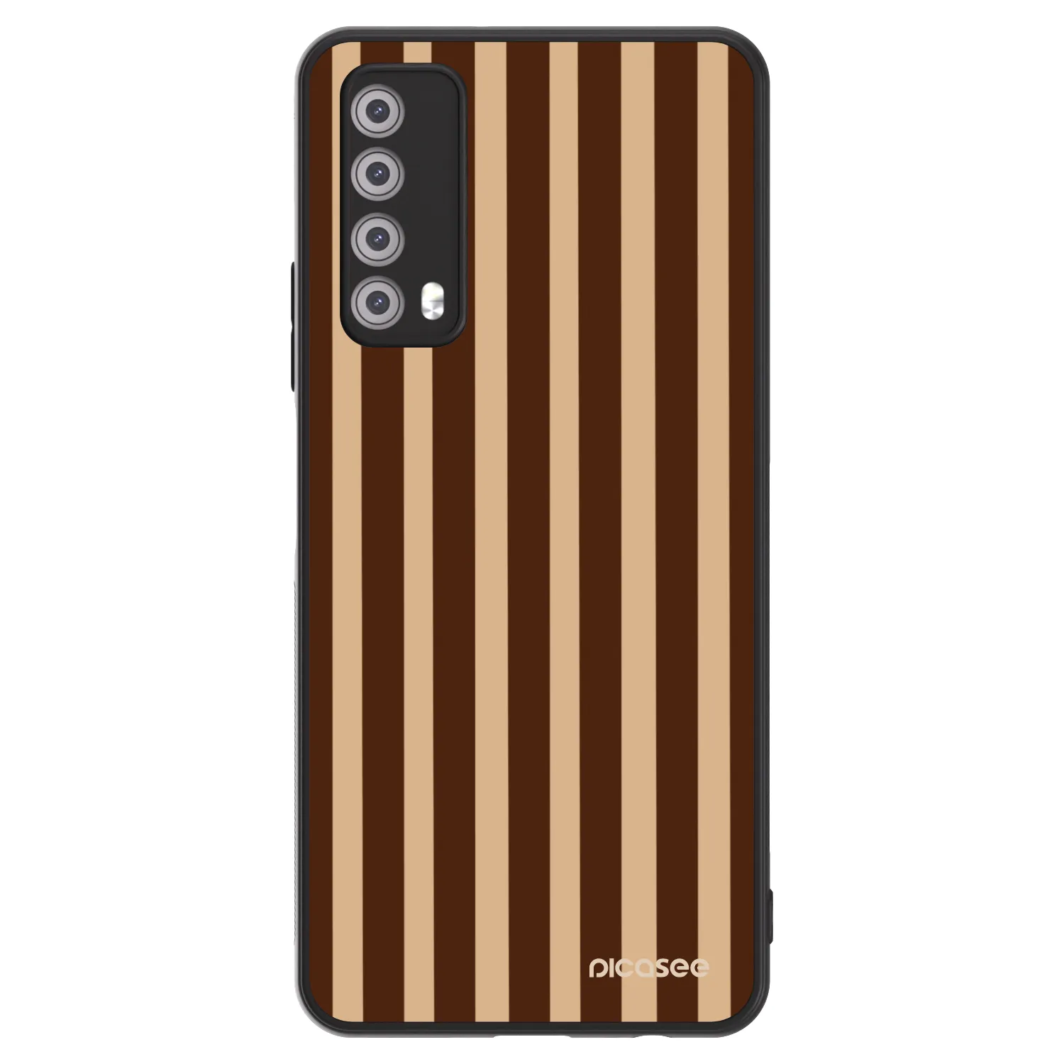 Picasee ULTIMATE CASE za Huawei P Smart 2021 - Brown lines