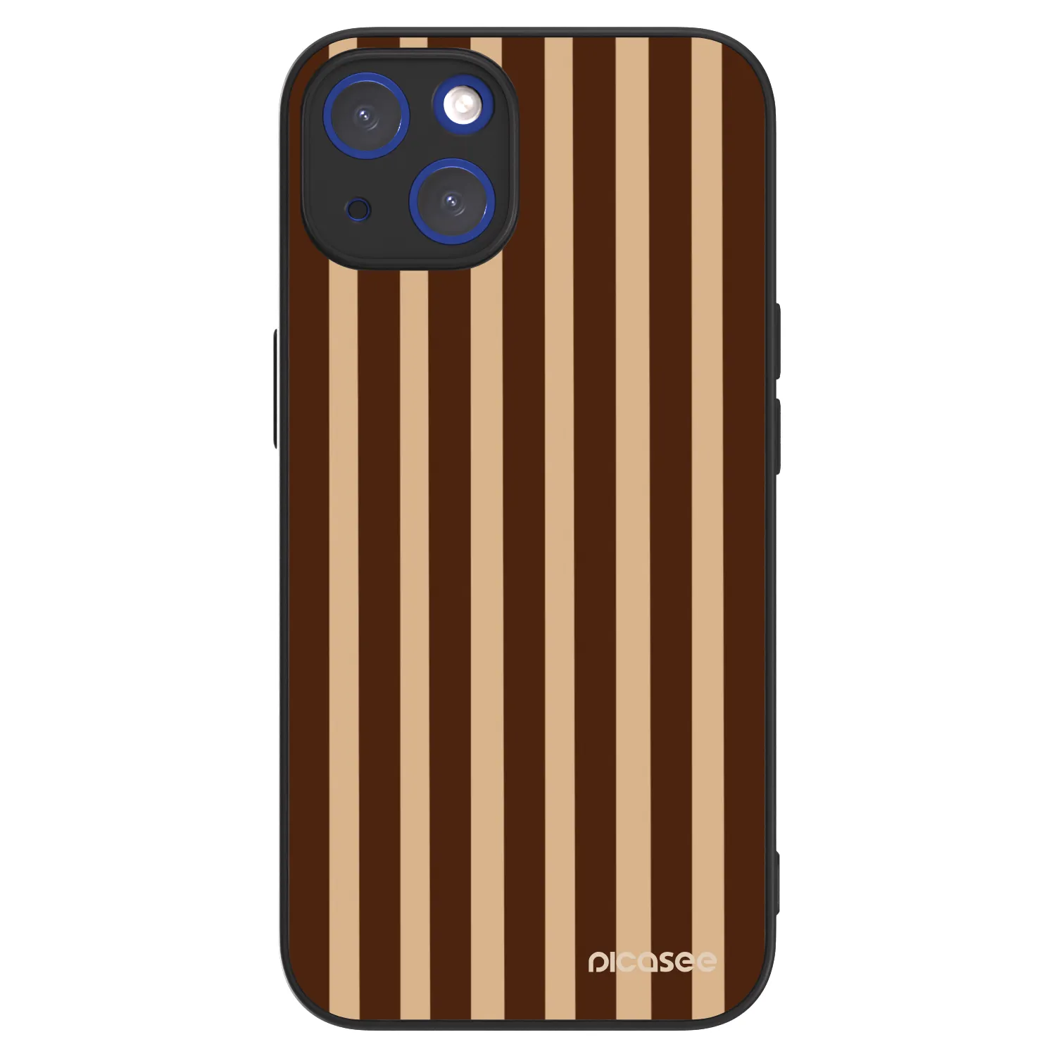 Picasee ULTIMATE CASE MagSafe za Apple iPhone 14 - Brown lines