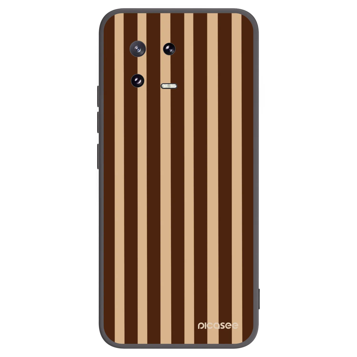 Picasee crna silikonska maskica za Xiaomi 13 Pro - Brown lines