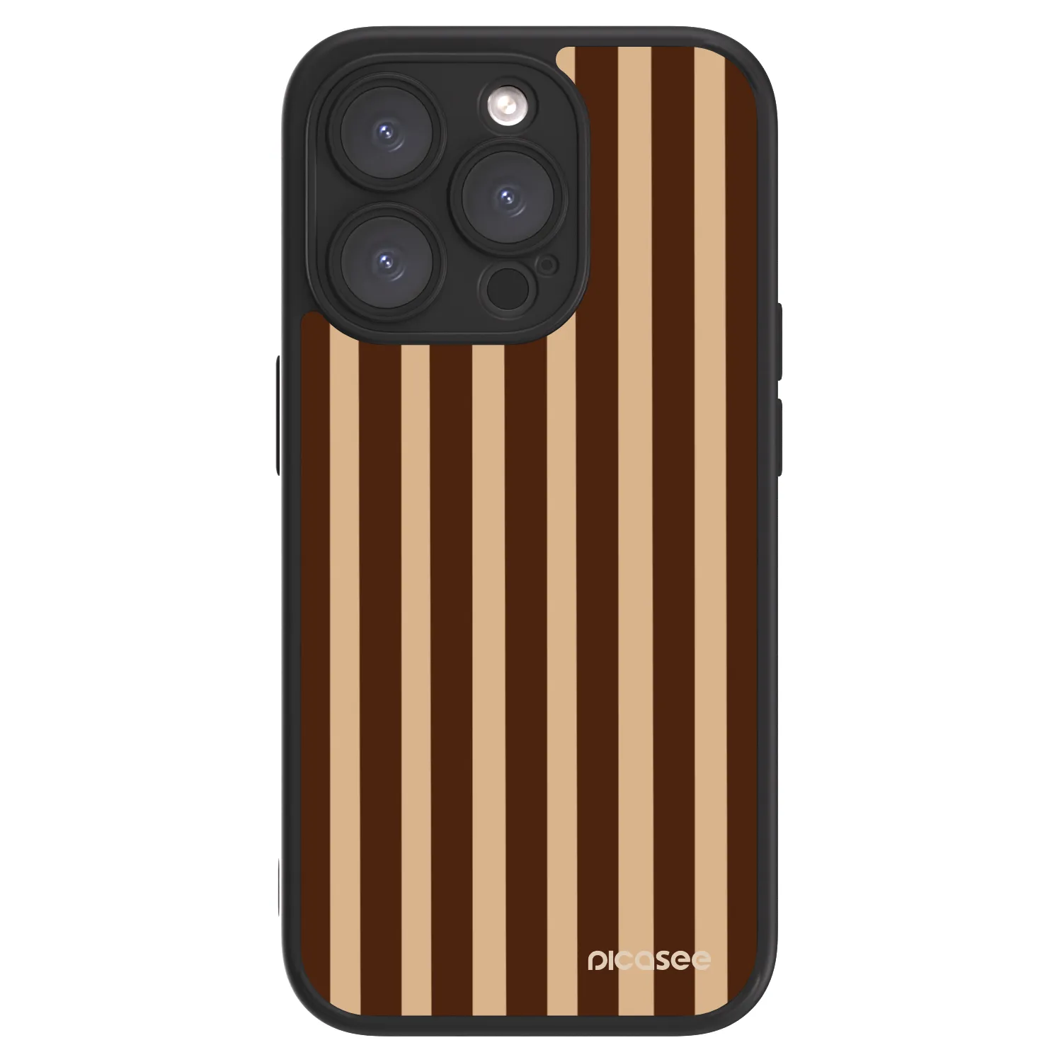 Picasee ULTIMATE CASE za Apple iPhone 15 Pro - Brown lines
