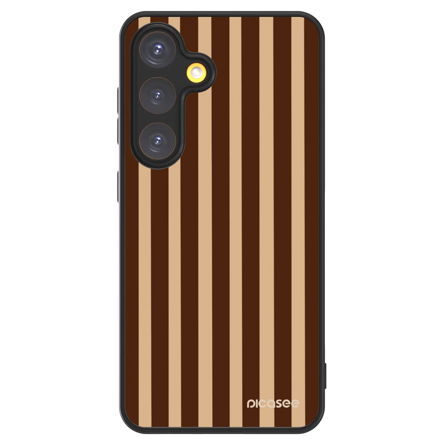 Picasee ULTIMATE CASE PowerShare za Samsung Galaxy S24 S921B 5G - Brown lines