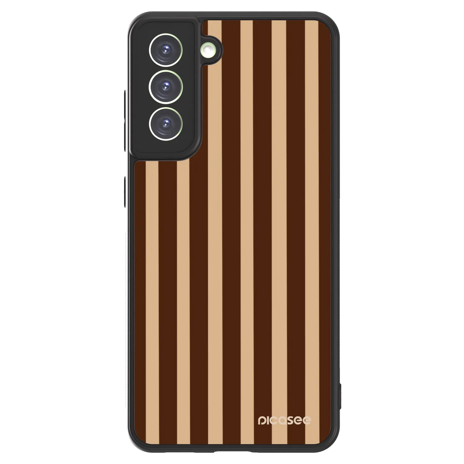 Picasee ULTIMATE CASE PowerShare za Samsung Galaxy S21 FE 5G - Brown lines