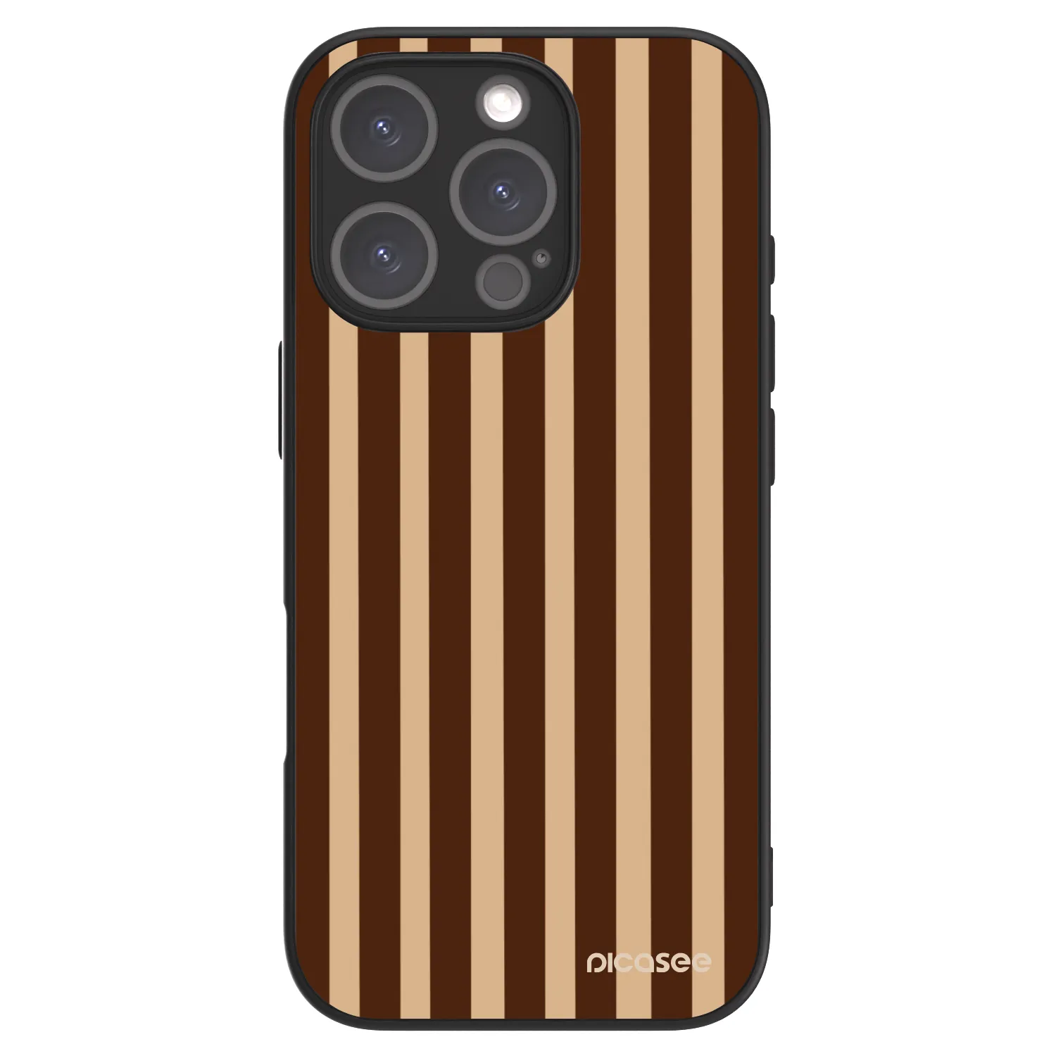 Picasee ULTIMATE CASE MagSafe za Apple iPhone 16 Pro - Brown lines