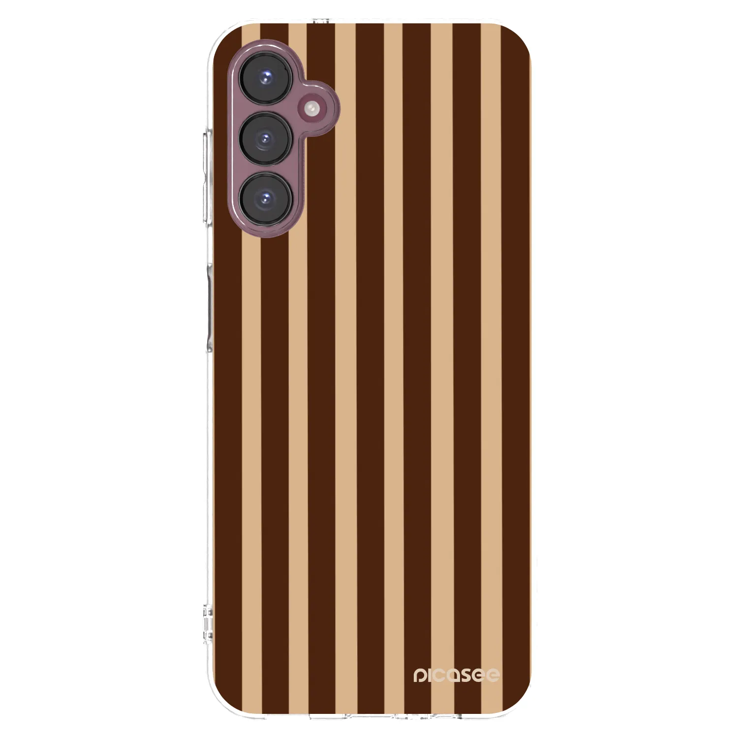 Picasee silikonska prozirna maskica za Samsung Galaxy A05s A057G - Brown lines