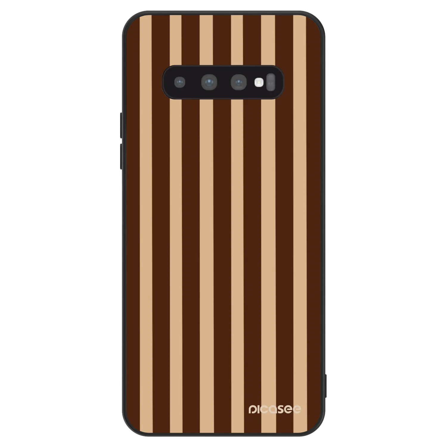 Picasee ULTIMATE CASE za Samsung Galaxy S10 Plus G975 - Brown lines