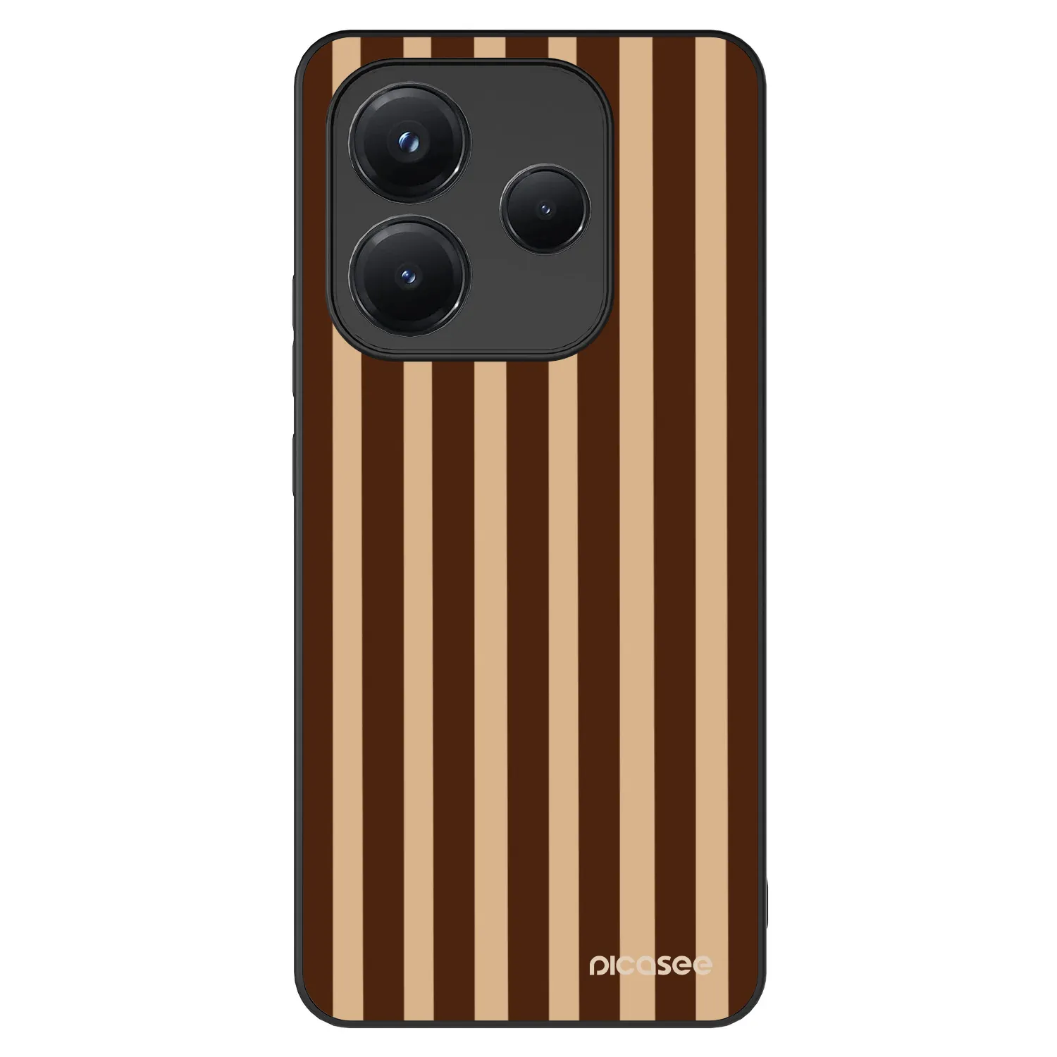 Picasee ULTIMATE CASE za Xiaomi Redmi Note 14 5G - Brown lines