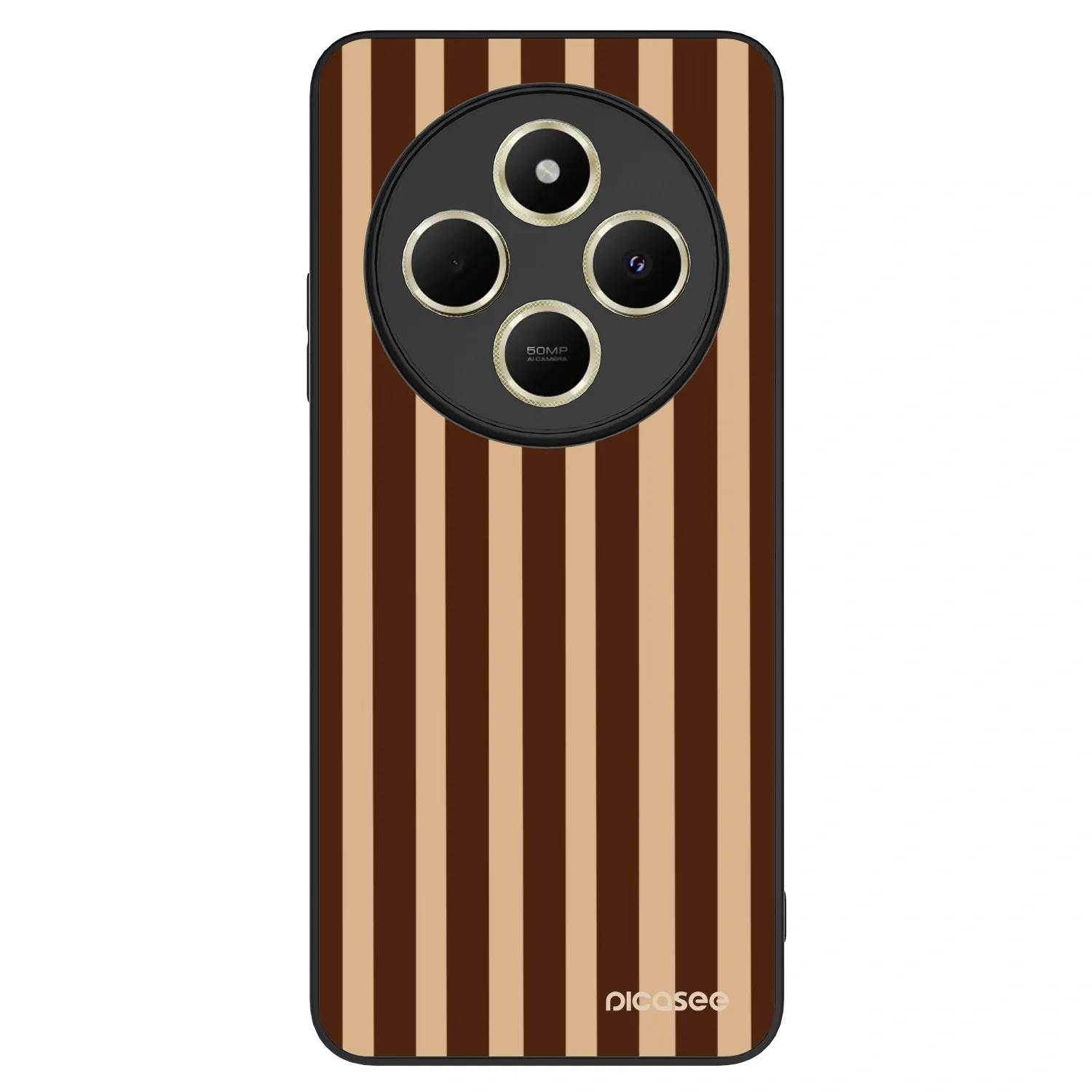 Picasee ULTIMATE CASE za Xiaomi Redmi 14C - Brown lines