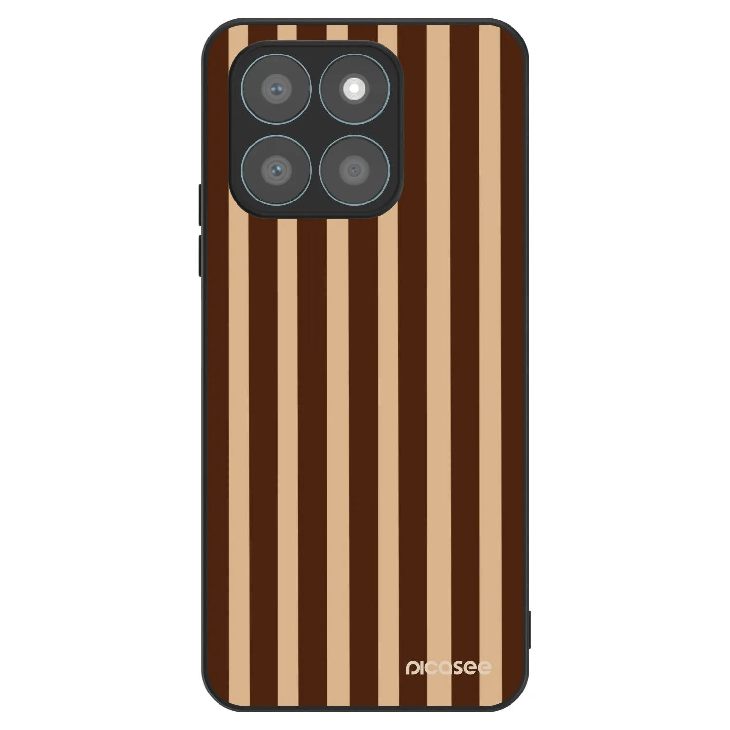 Picasee ULTIMATE CASE za Honor X8c - Brown lines