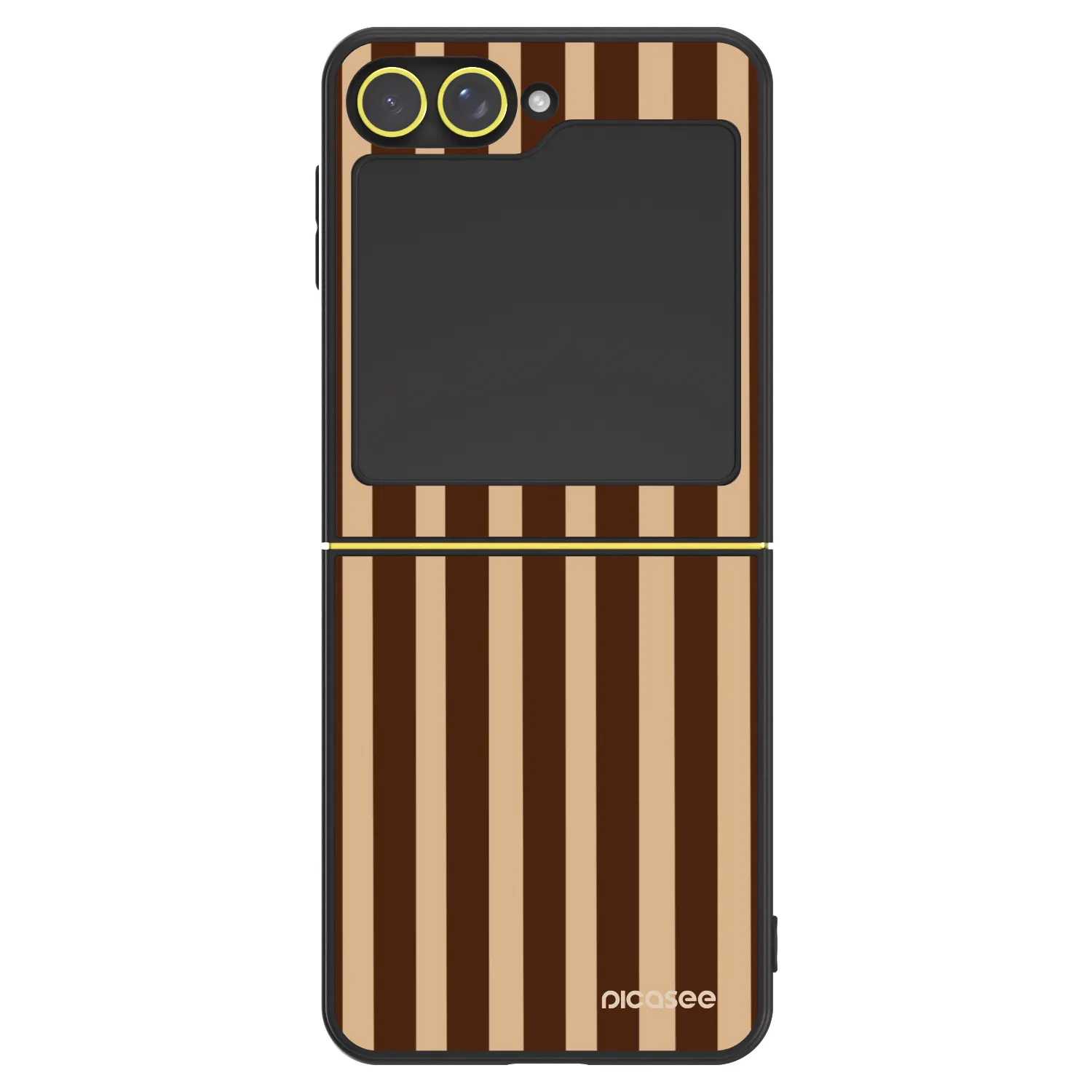 Picasee ULTIMATE CASE za Samsung Galaxy Z Flip5 5G - Brown lines