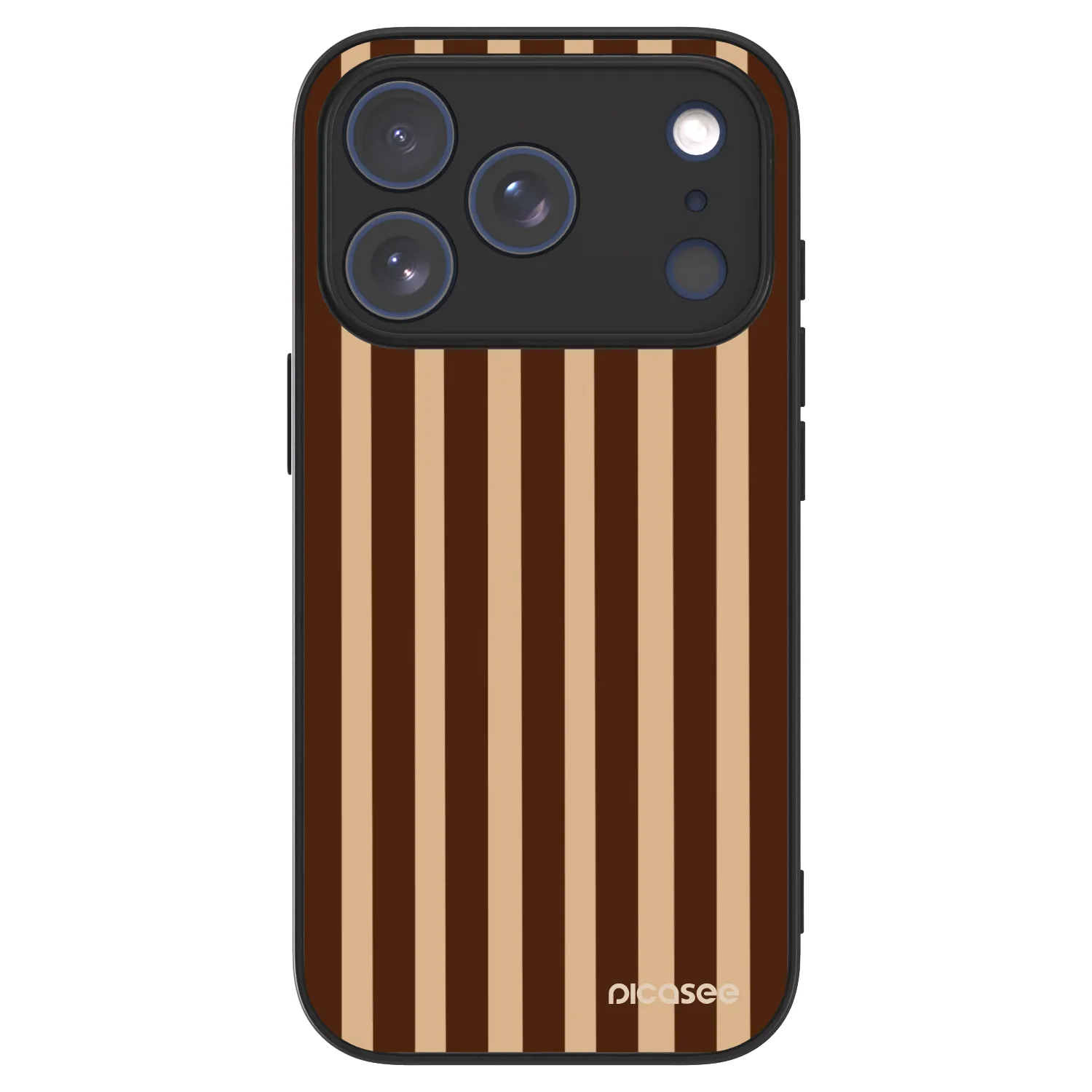 Picasee ULTIMATE CASE MagSafe za Apple iPhone 17 Pro - Brown lines