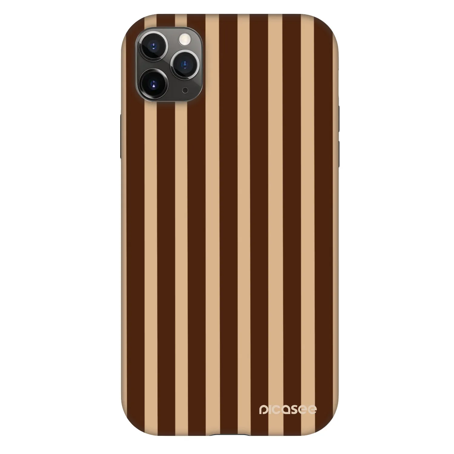 Picasee Fashion Case za Apple iPhone 11 Pro Max - Brown lines