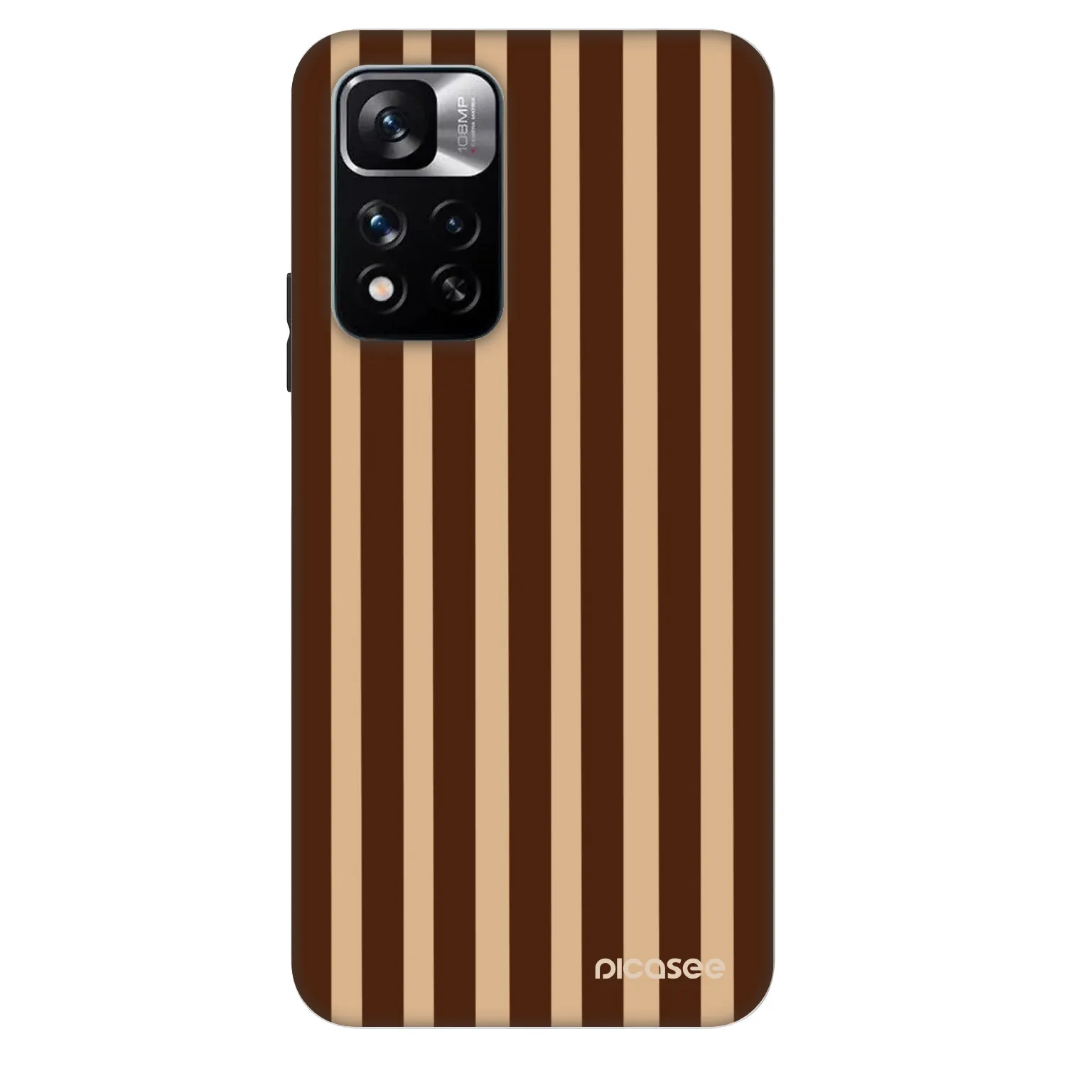 Picasee Fashion Case za Xiaomi Redmi Note 11 Pro 5G - Brown lines