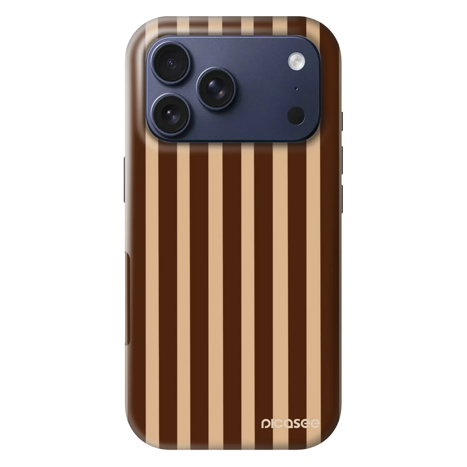 Picasee Fashion Case MagSafe za Apple iPhone 17 Pro - Brown lines